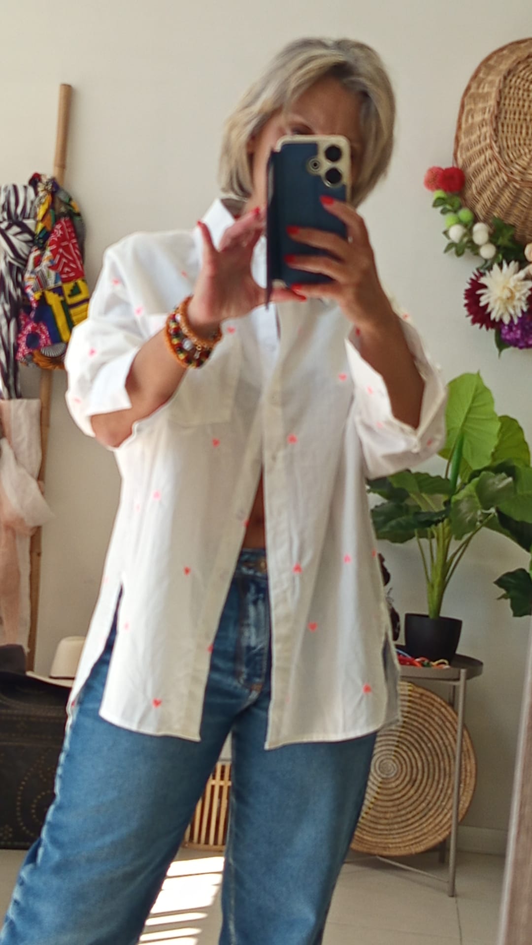 Camisa coracoes