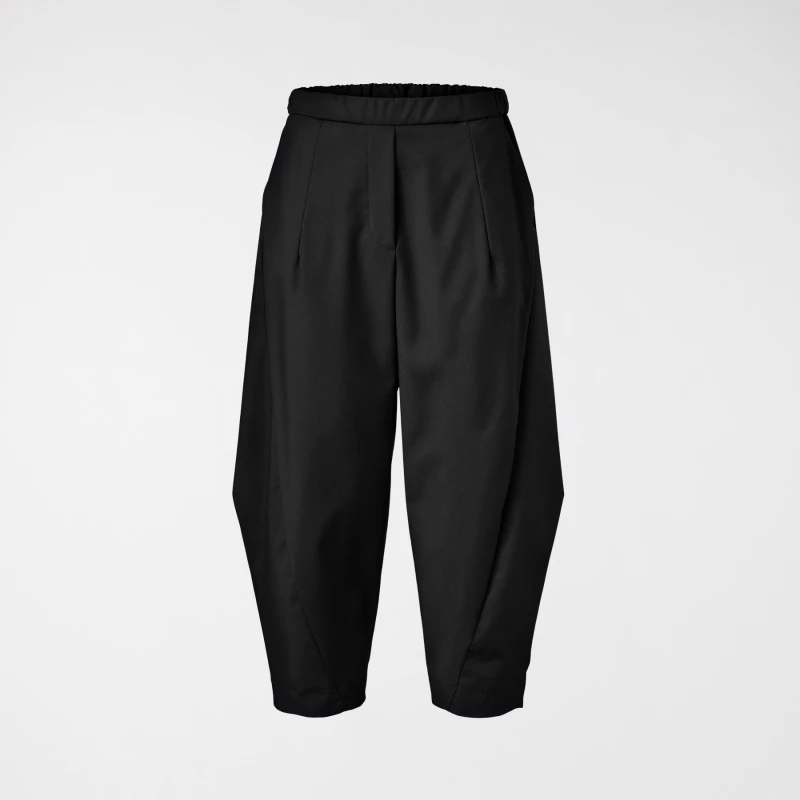CALÇA BICOLORIDA COM CÔNCRESTE ELÁSTICO