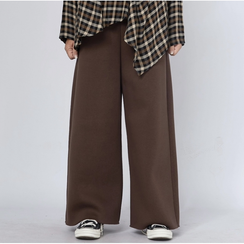 CALÇA DE MOLETOM EM MISTURA DE ALGODÃO