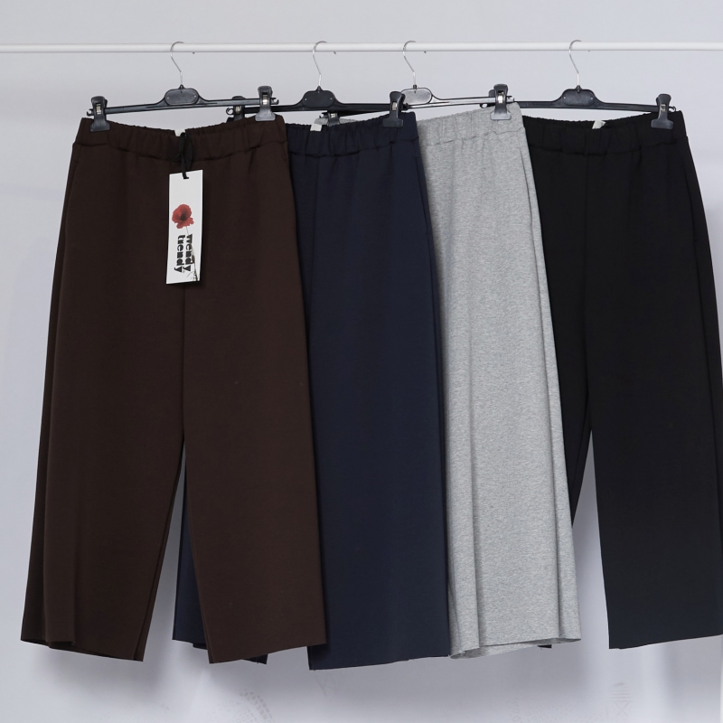 CALÇA DE MOLETOM EM MISTURA DE ALGODÃO