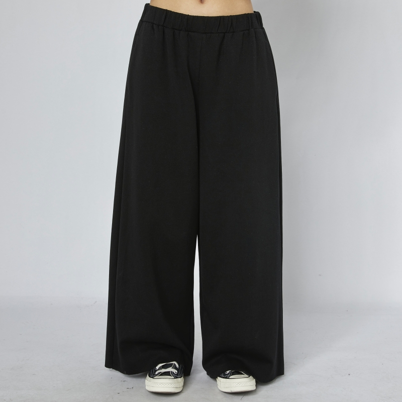 CALÇA DE MOLETOM EM MISTURA DE ALGODÃO