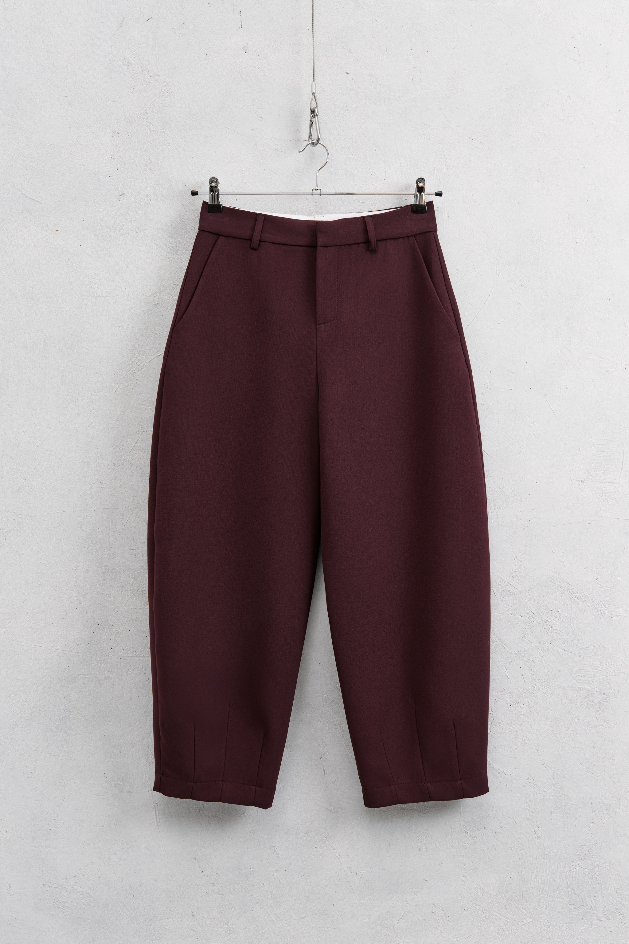 Calças balone em viscose