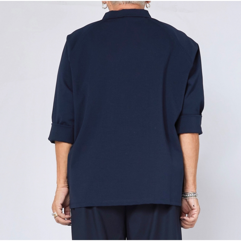 Camiseta Milano Stitch com gola polo