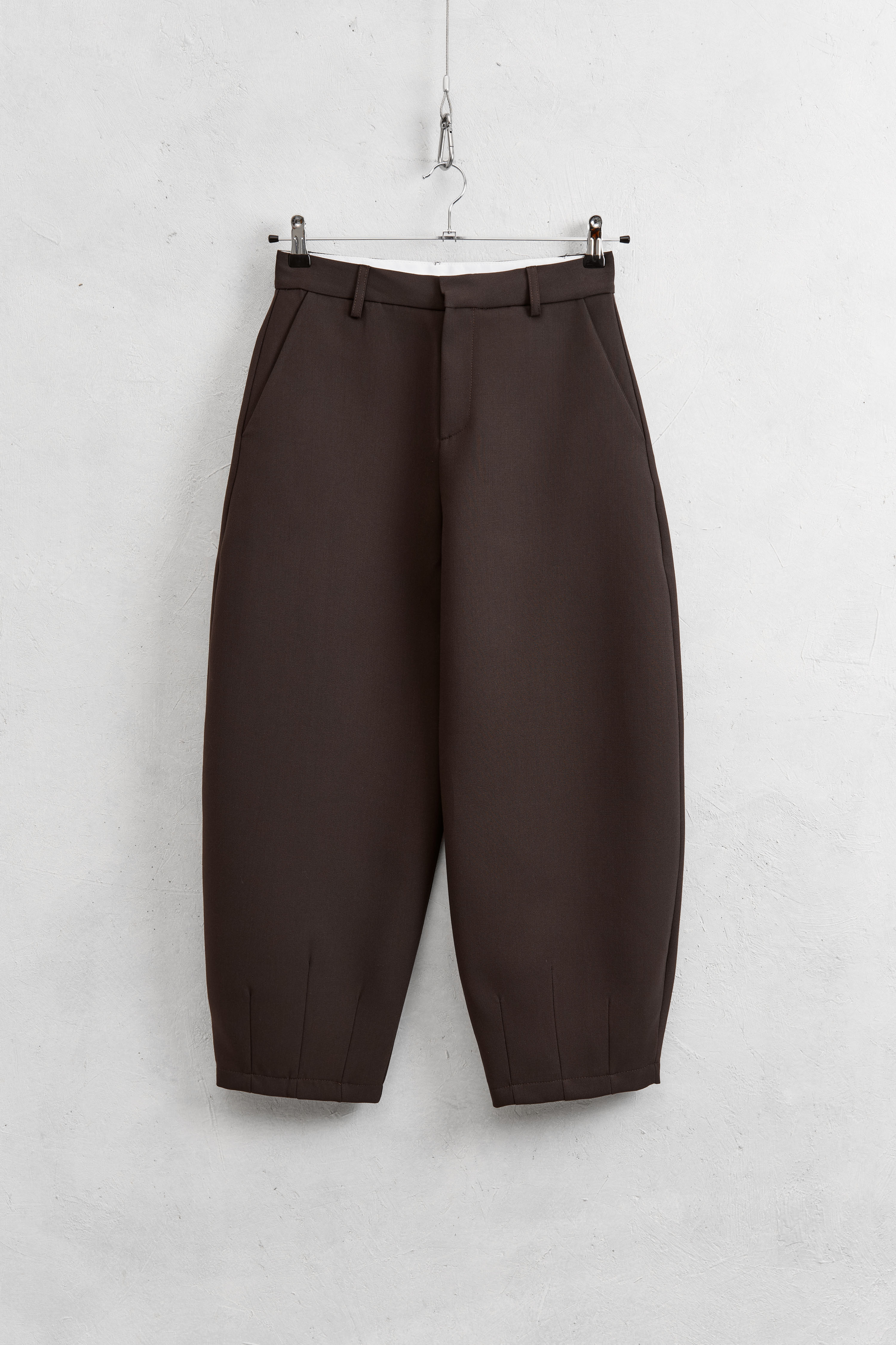 Calças balone em viscose